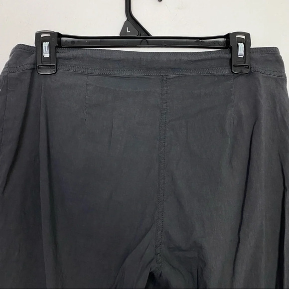 Eileen Fisher Linen Viscose Straight Leg Trousers Pants Slacks Womens 6 Small - Picture 6 of 14